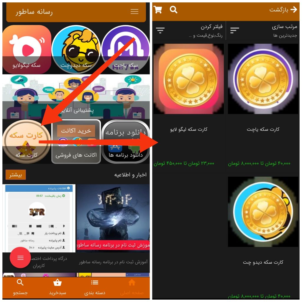 کسب درآمد از رسانه ساطور