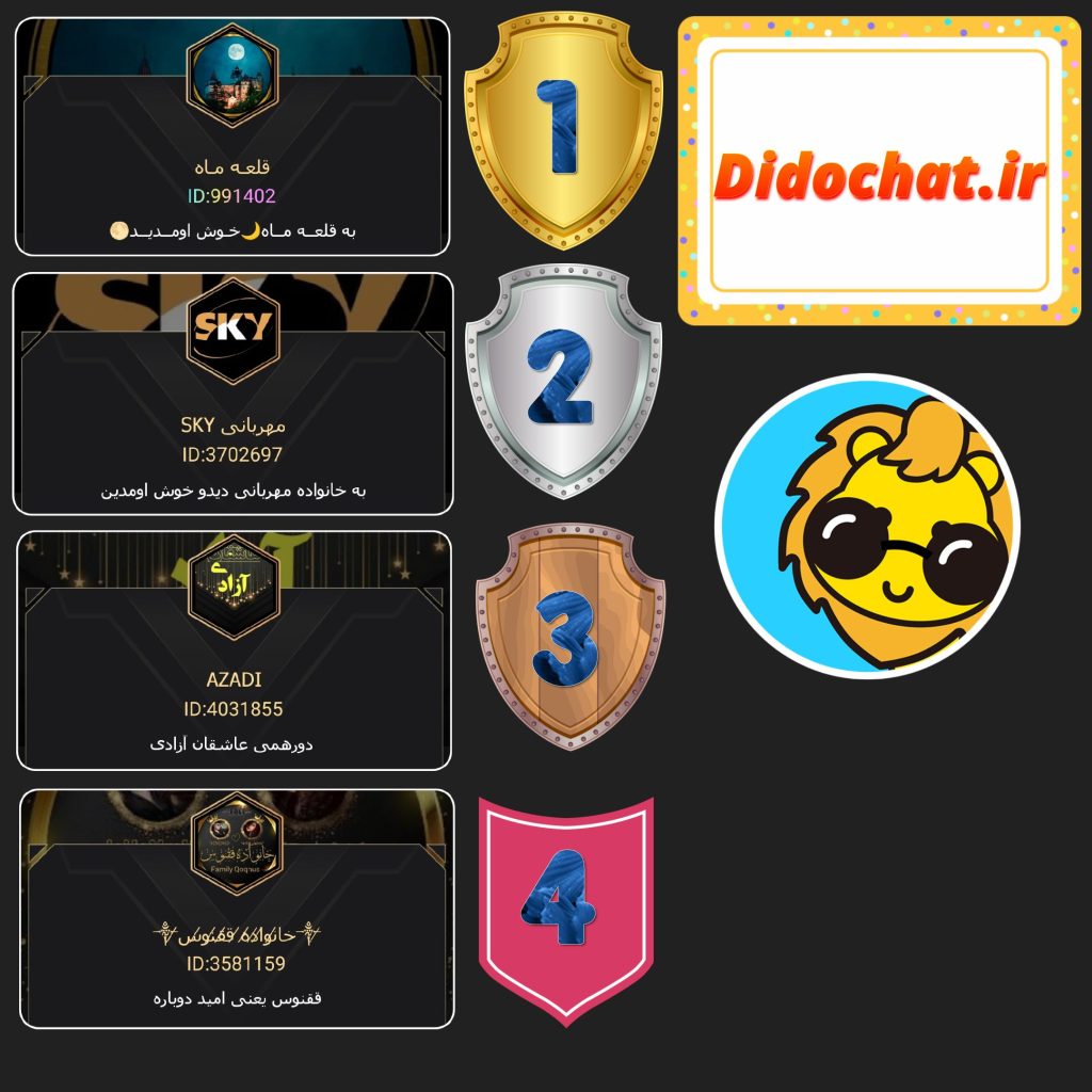 برترین آژانس های دیدو چت