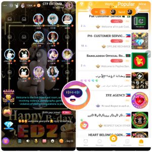 برنامه پیپ لایو