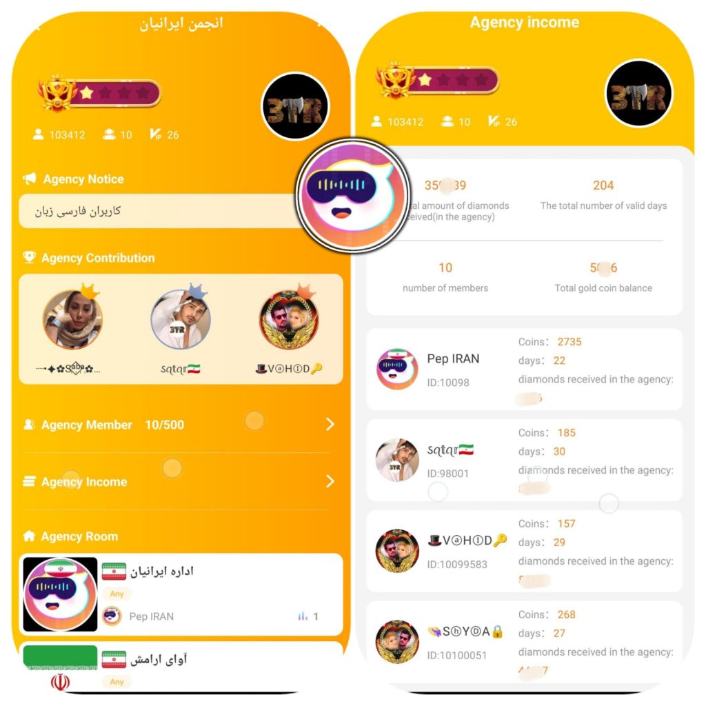 ثبت نام مجری در آژانس های پیپ لایو