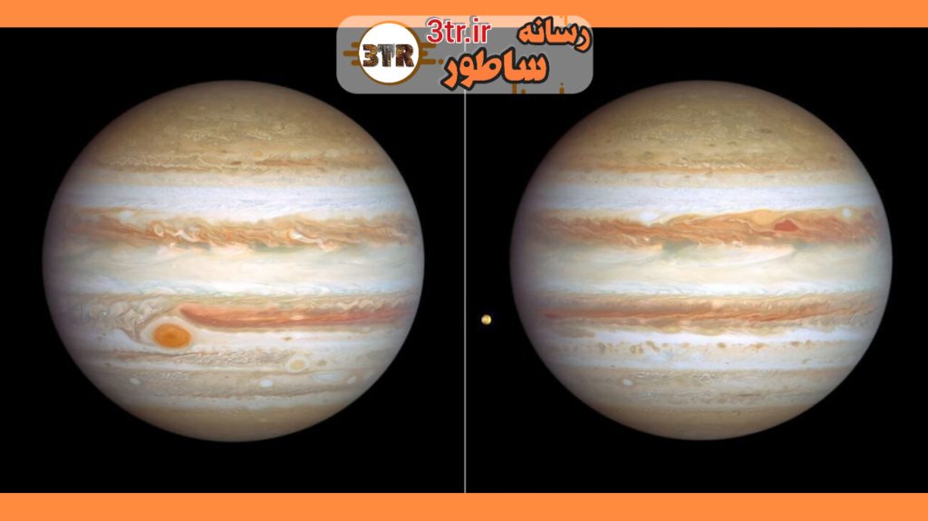 تلسکوپ فضایی هابل عکسای خفنی از مشتری گرفت!