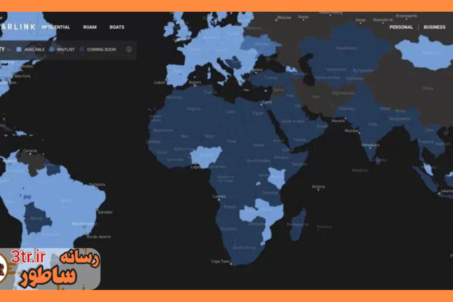 اینترنت ماهواره‌ای استارلینک در این کشورها قطع می‌شود