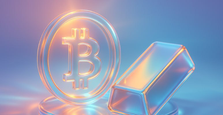 شکست بیت کوین در سال ۲۰۲۵ در مقابل رشد طلا