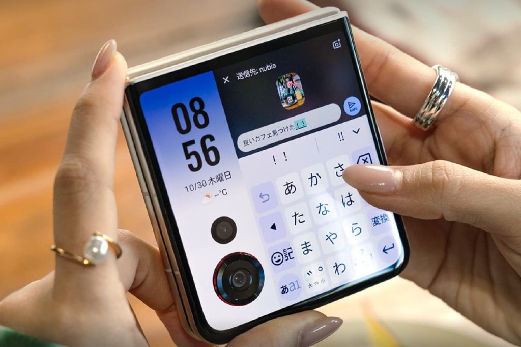 نوبیا فلیپ ۳ رونمایی شد؛ ورود قدرتمند به بازار گوشی‌های تاشو با نمایشگر بیرونی بزرگ